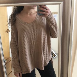 Urban Outfitters waffle soft sweater